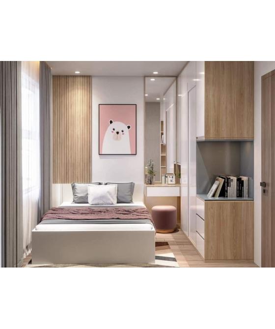 Tủ quần áo PN23 - Gỗ MDF - Dài 1.2m đến 1.8m (cao 2.4m) Tủ quần áo PN23 - Gỗ MDF - Dài 1.2m đến 1.8m (cao 2.4m)